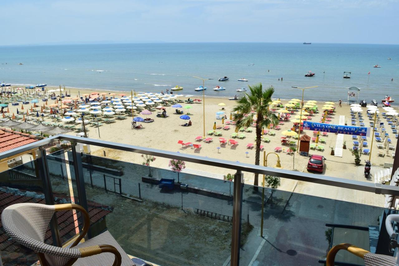 Vila One Beach Hotel Durres Exterior photo